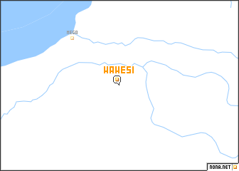 map of Wawesi