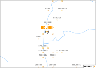 map of Wawmum