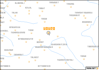 map of Wawra