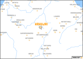 map of Wawujai