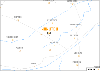map of Wawutou