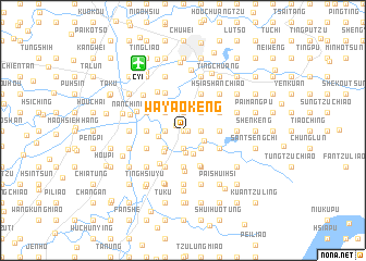 map of Wa-yao-k\