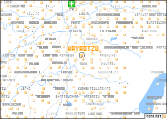 map of Wa-yao-tzu
