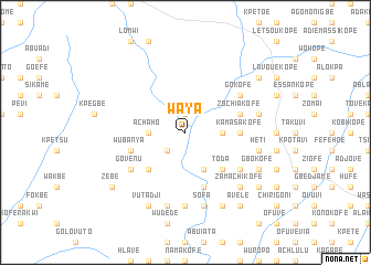 map of Waya
