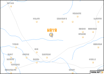 map of Waya