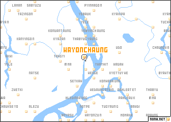 map of Wayonchaung