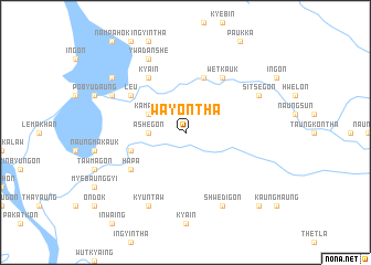map of Wayontha