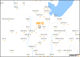 map of Wayu