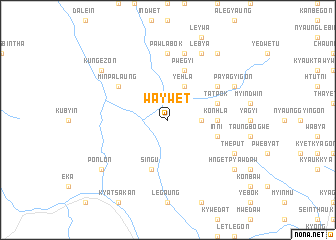 map of Waywet