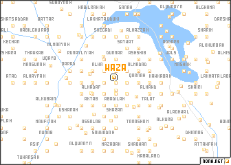 map of Waza