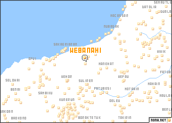 map of Webanahi