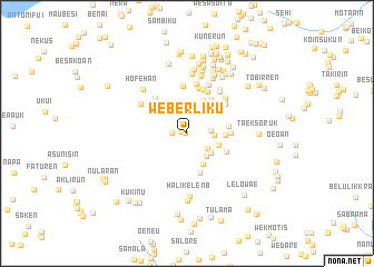 map of Weberliku