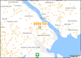 map of Webster