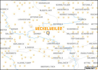 map of Weckelweiler