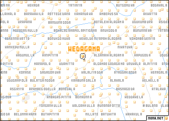 map of Wedagama