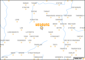 map of Wedaung