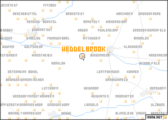 map of Weddelbrook