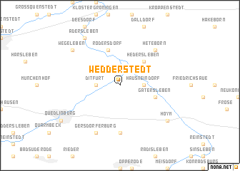 map of Wedderstedt
