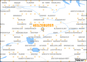 map of Wedzeburen