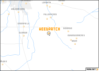 map of Weed Patch