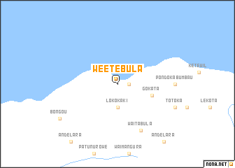 map of Weetebula