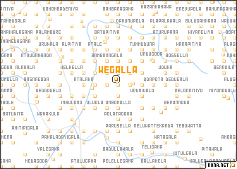 map of Wegalla
