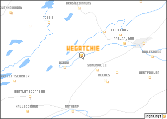 map of Wegatchie