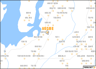 map of Wegbe