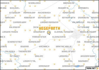 map of Wegefarth