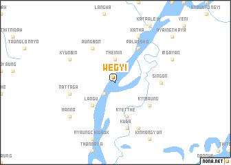 map of Wegyi