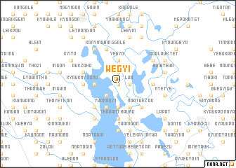 map of Wegyi