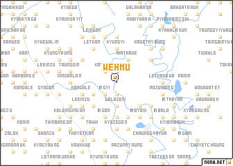 map of Wehmu