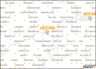 map of Weichau
