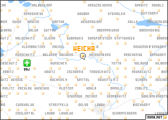 map of Weicha