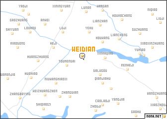 map of Weidian