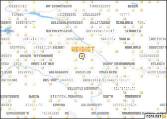 map of Weidigt