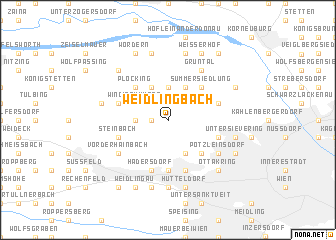 map of Weidlingbach