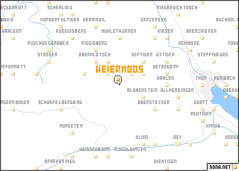 map of Weiermoos