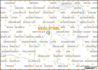 map of Weiglathal