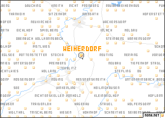 map of Weiherdorf