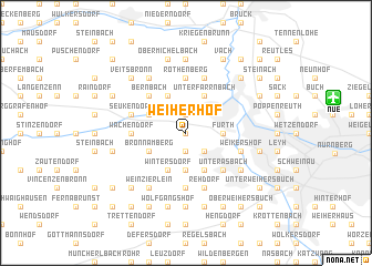 map of Weiherhof