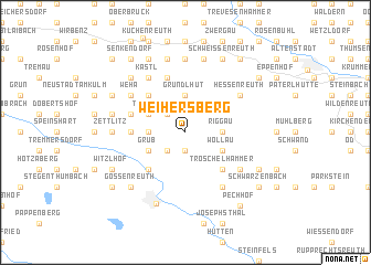 map of Weihersberg