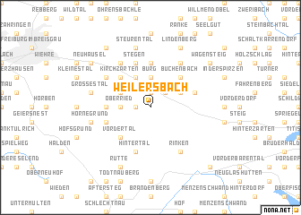 map of Weilersbach