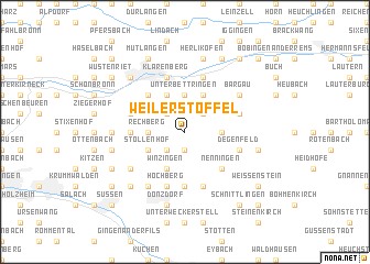 map of Weilerstoffel