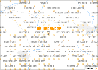map of Weimersdorf