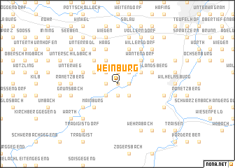 map of Weinburg