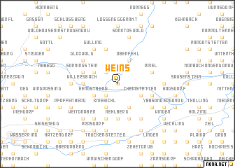 map of Weins