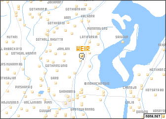 map of Weir