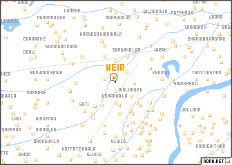 map of Weir