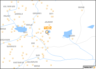 map of Weir